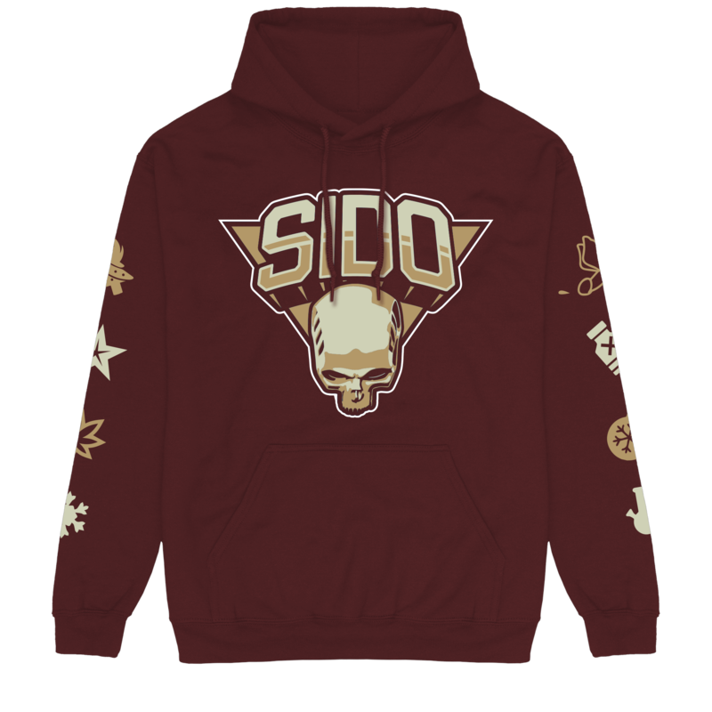 MASK Hoodie (rot) by Sido - Hoodie - shop now at Sido store